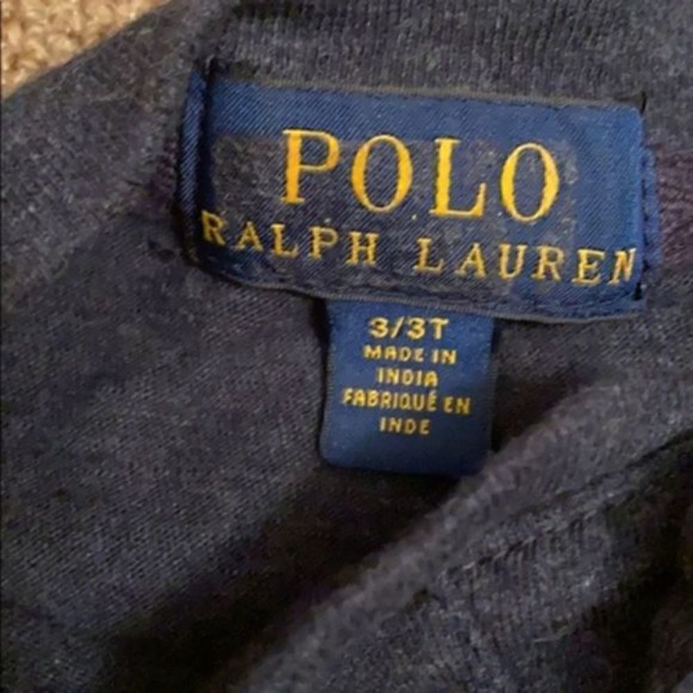 Polo Ralph Lauren toddler 3T Henley shirt​​ - Picture 3 of 4